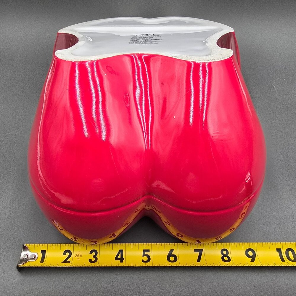 VTG Wizard of Oz Ruby Slippers Cookie Jar 15" Ceramic Enesco 1999 - Picture 11 of 14